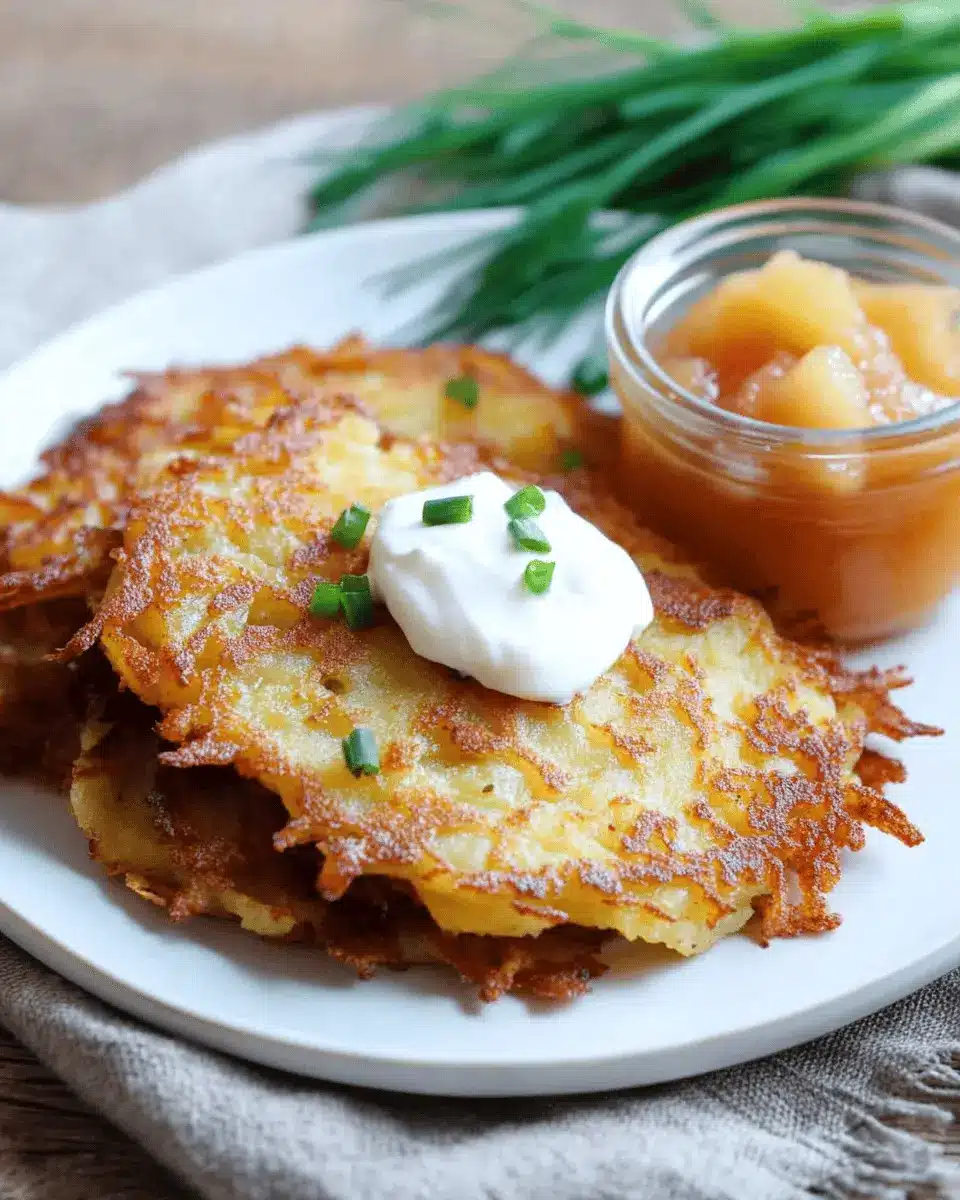 Kartoffelpuffer wie von Oma: Irresistibly Crispy Comfort!