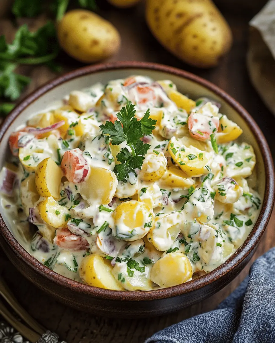 Norddeutscher Kartoffelsalat mit Mayo Rezept: Creamy Bliss Unveiled