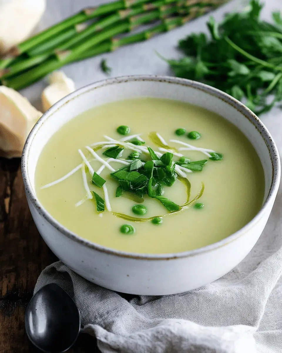 Omas Spargelsuppe aus Schalen: Irresistibly Creamy Comfort