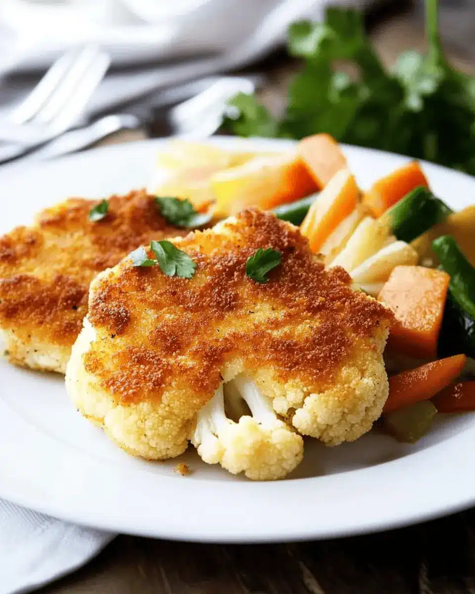 Blumenkohlschnitzel ganz einfach: Irresistibly Crunchy Delight