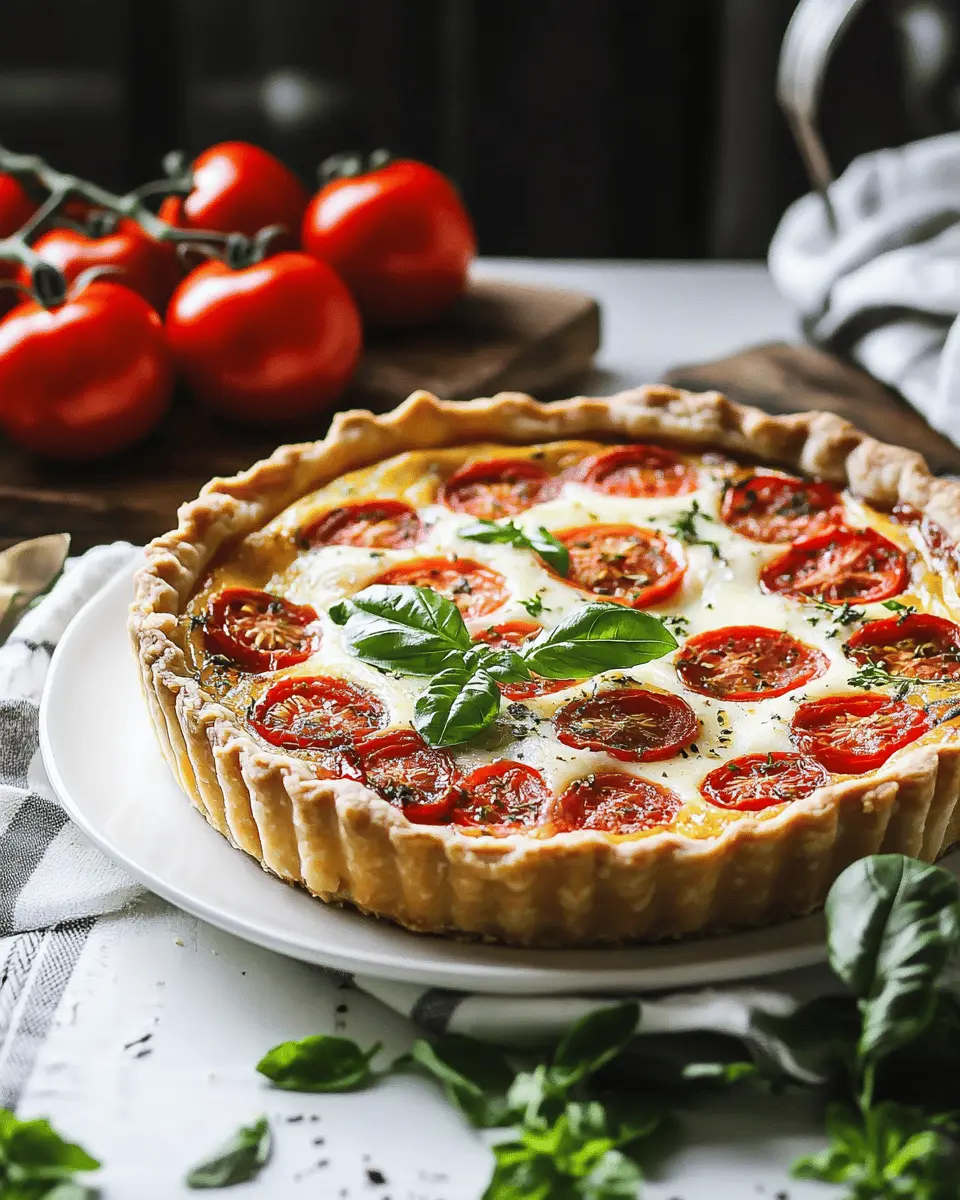Quiche Tomate Mozzarella Rezept: Irresistibly Fresh & Easy!