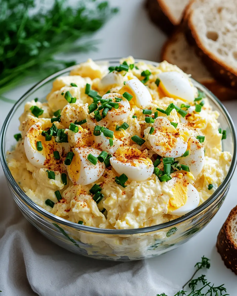 Eiersalat ohne Mayonnaise: Irresistibly Creamy & Flavorful!