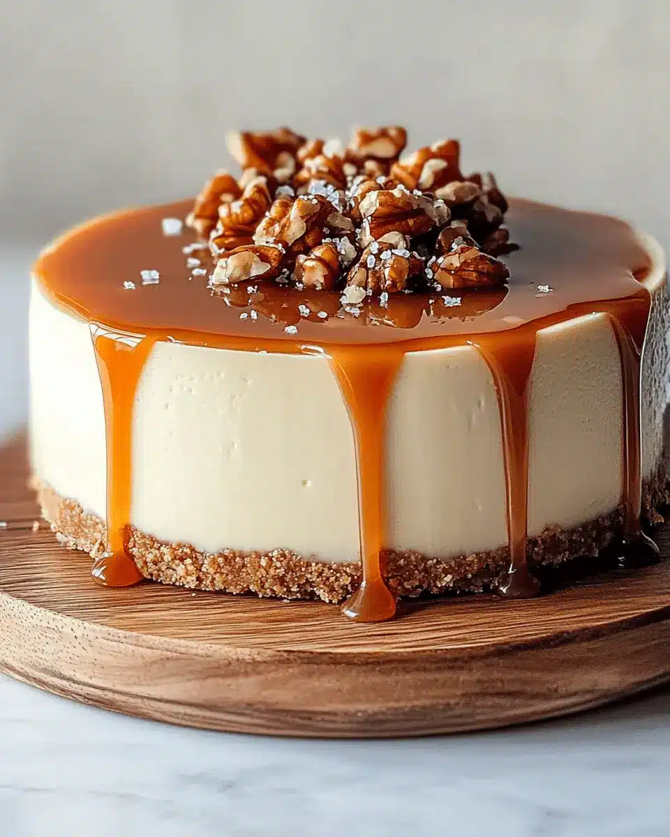 Gesalzener Karamell-Käsekuchen: Irresistibly Decadent Delight