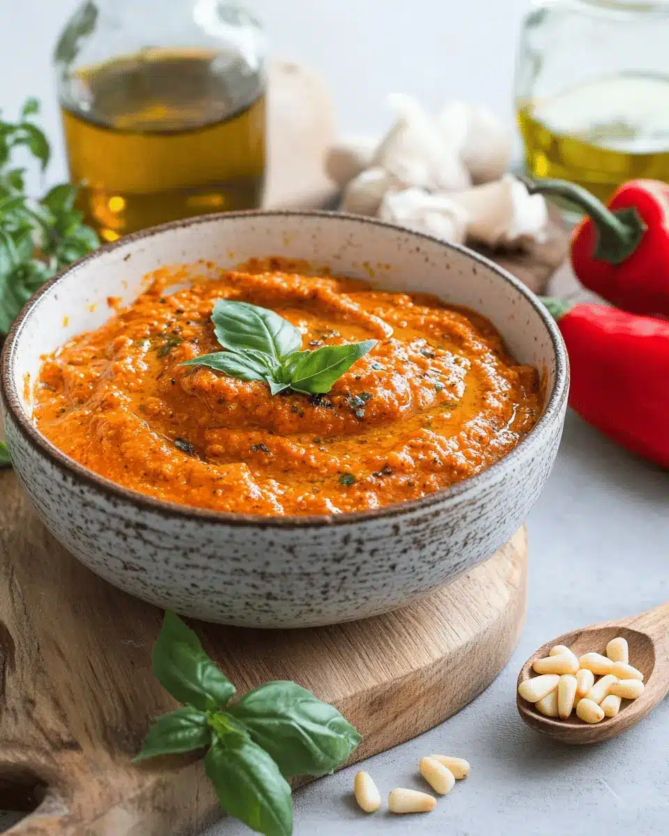 Rotes Pesto mit gegrillter Paprika: The Best Flavor Boost!
