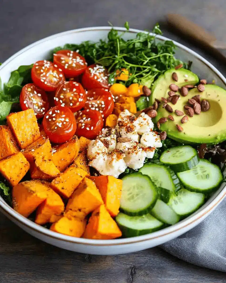 Clean Eating Buddha Bowl: Sweet Potato Bliss Awaits You