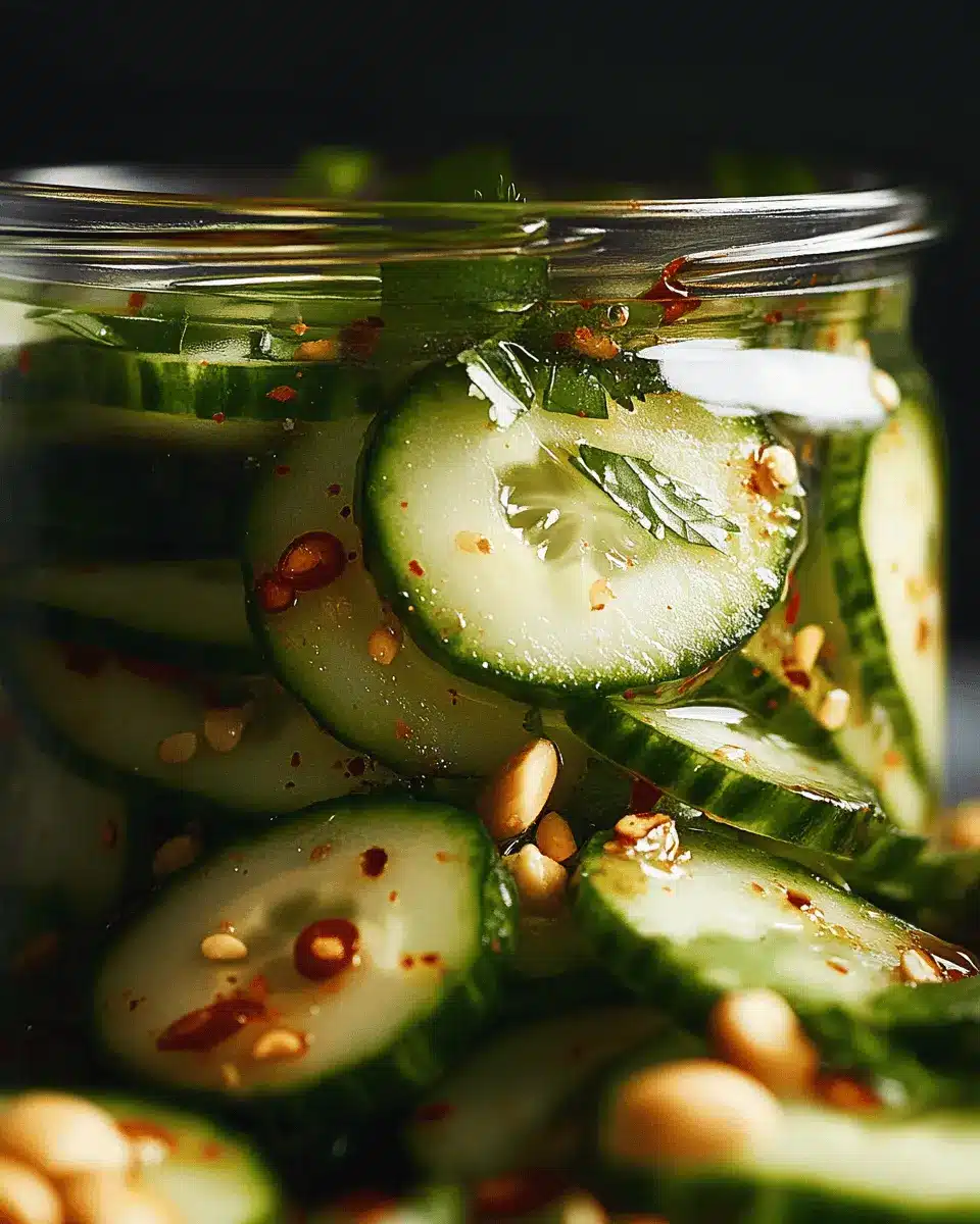 Spicy Gurkensalat mit Erdnüssen Rezept: A Zesty Twist to Love