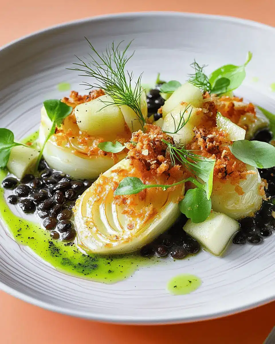 Karamellisierter Fenchel Rezept: Indulgent mit Crunch und Vinaigrette