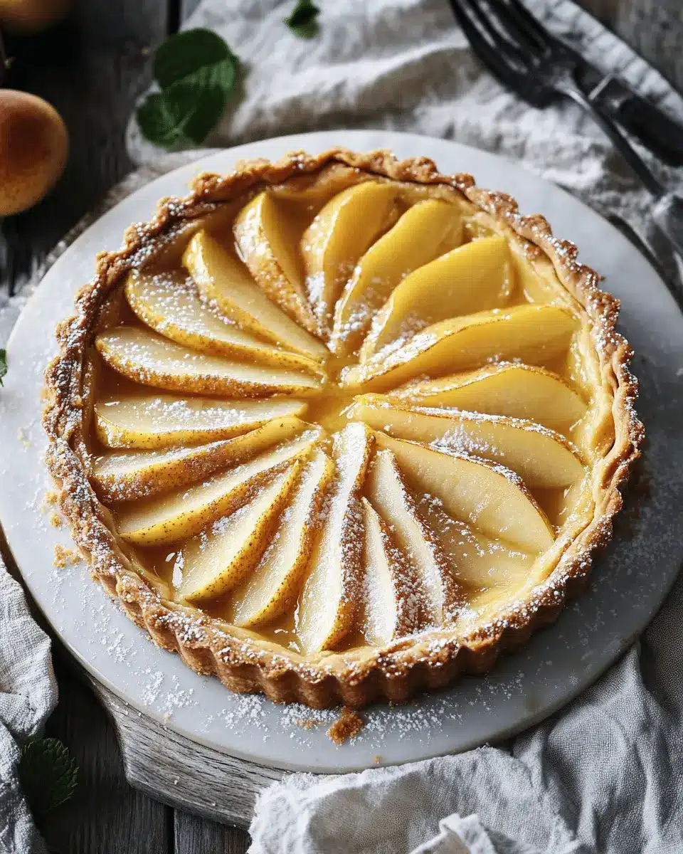 Birnen Marzipan Tarte Rezept: Irresistibly Sweet and Easy Delight