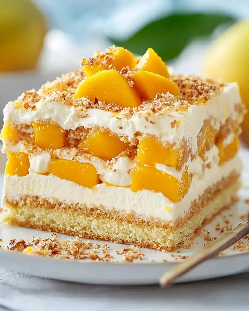 Mango-Kokos-Tiramisu-Torte Rezept First Image First Image