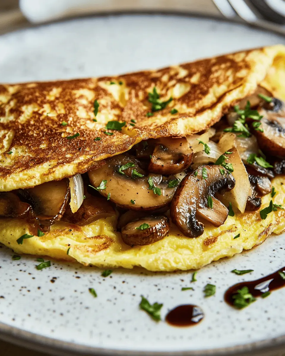 Omelett mit Pilzen: The Best Comfort You Can Whip Up!