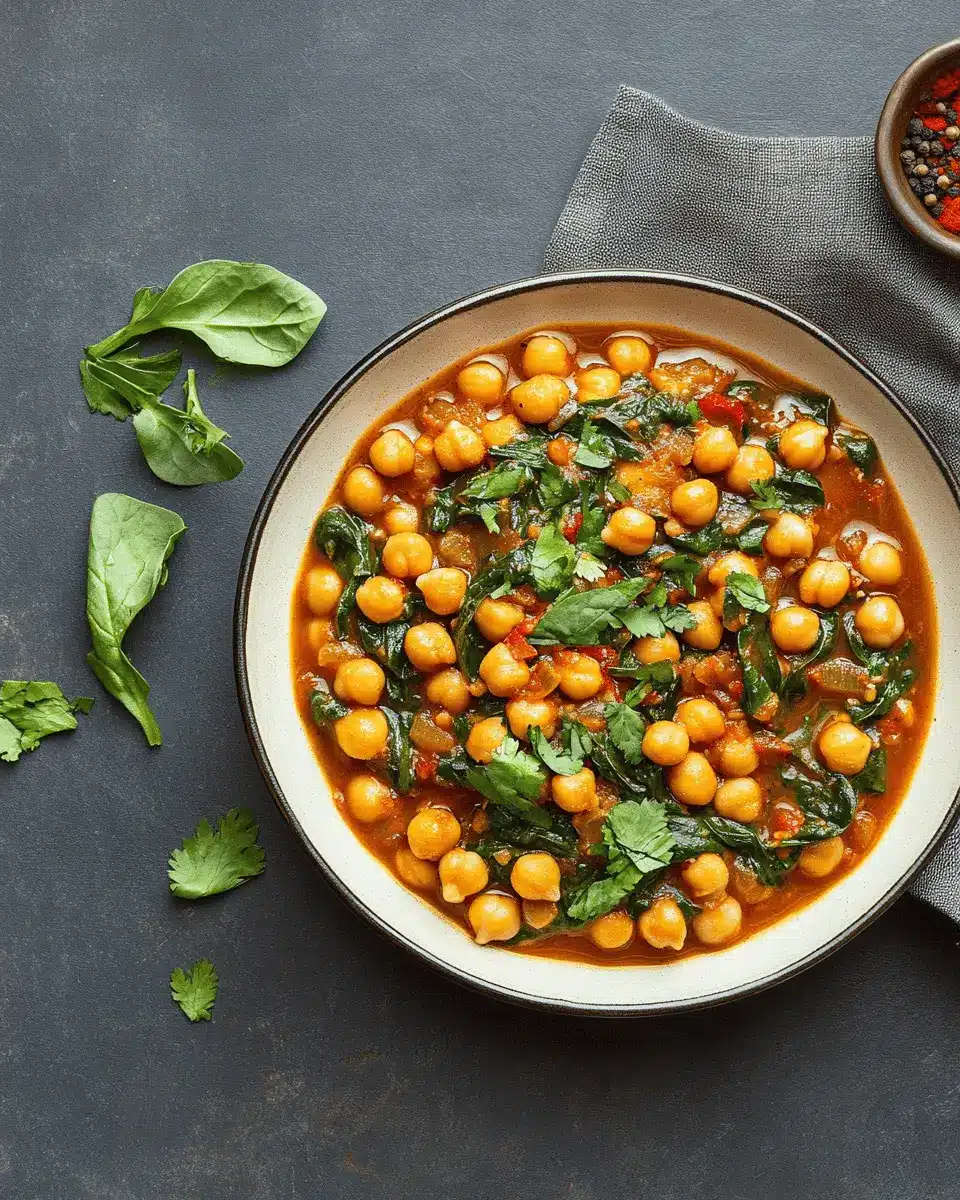 Kichererbsen Spinat Eintopf: A Cozy Bowl of Goodness