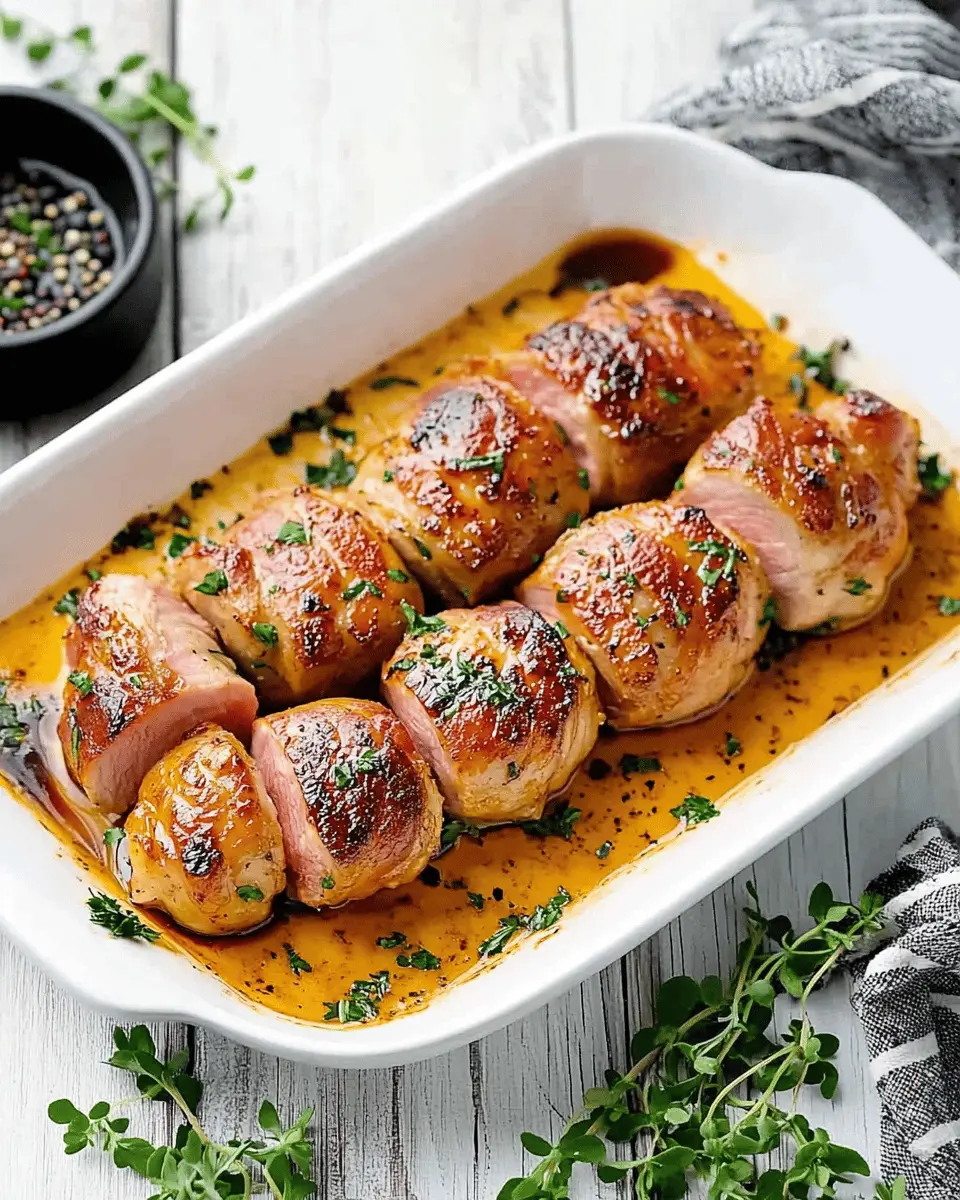 Schweinefilet im Speckmantel: Irresistibly Juicy Delight!