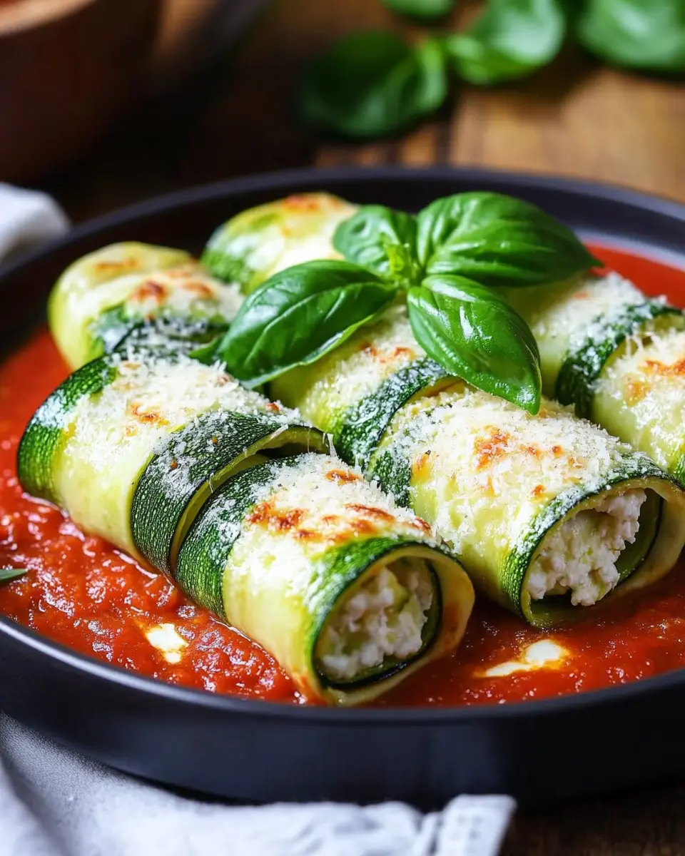 Zucchini-Cannelloni aus der Heißluftfritteuse: Best in 25 Minutes!