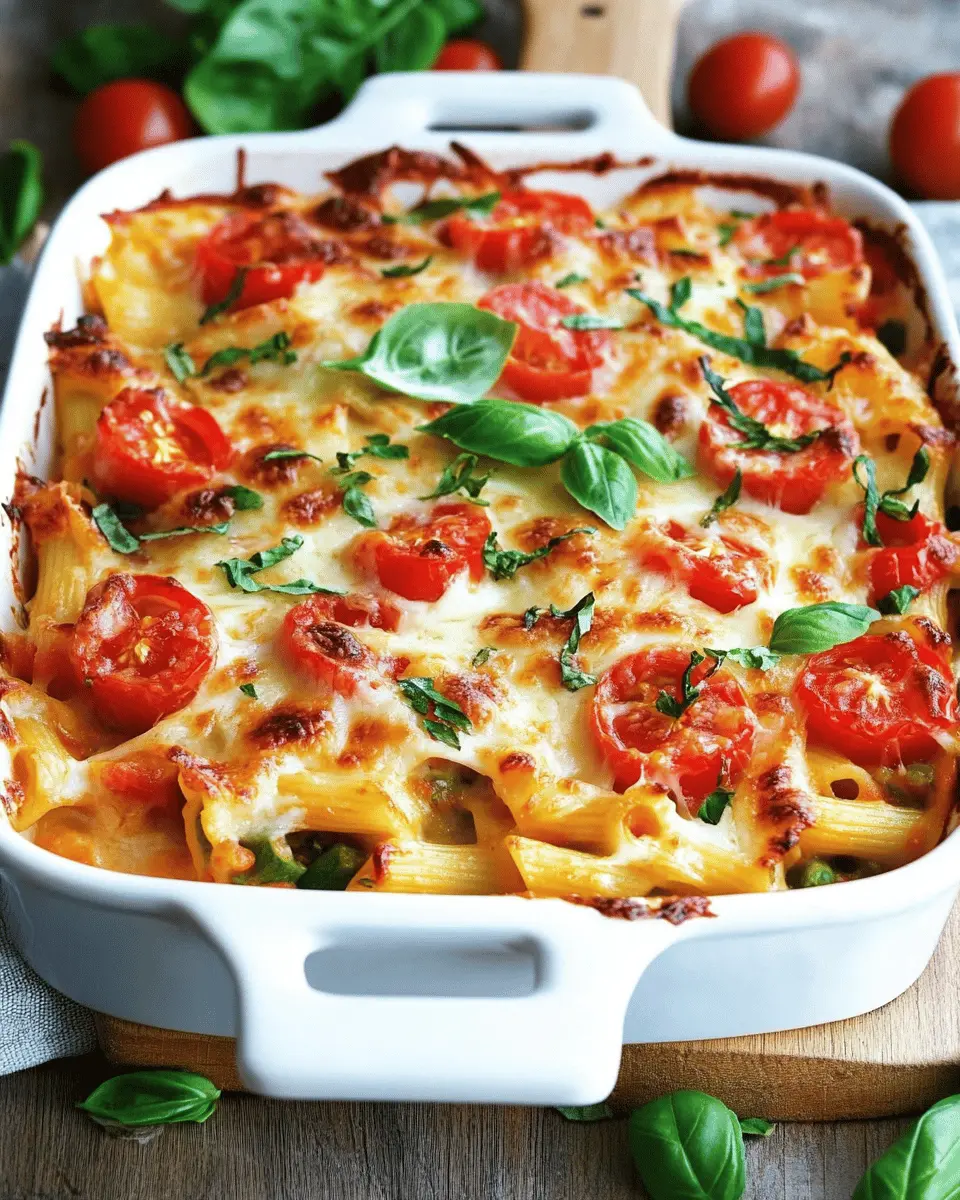 Vegetarischer Nudelauflauf: So cremig, käsig und unwiderstehlich!