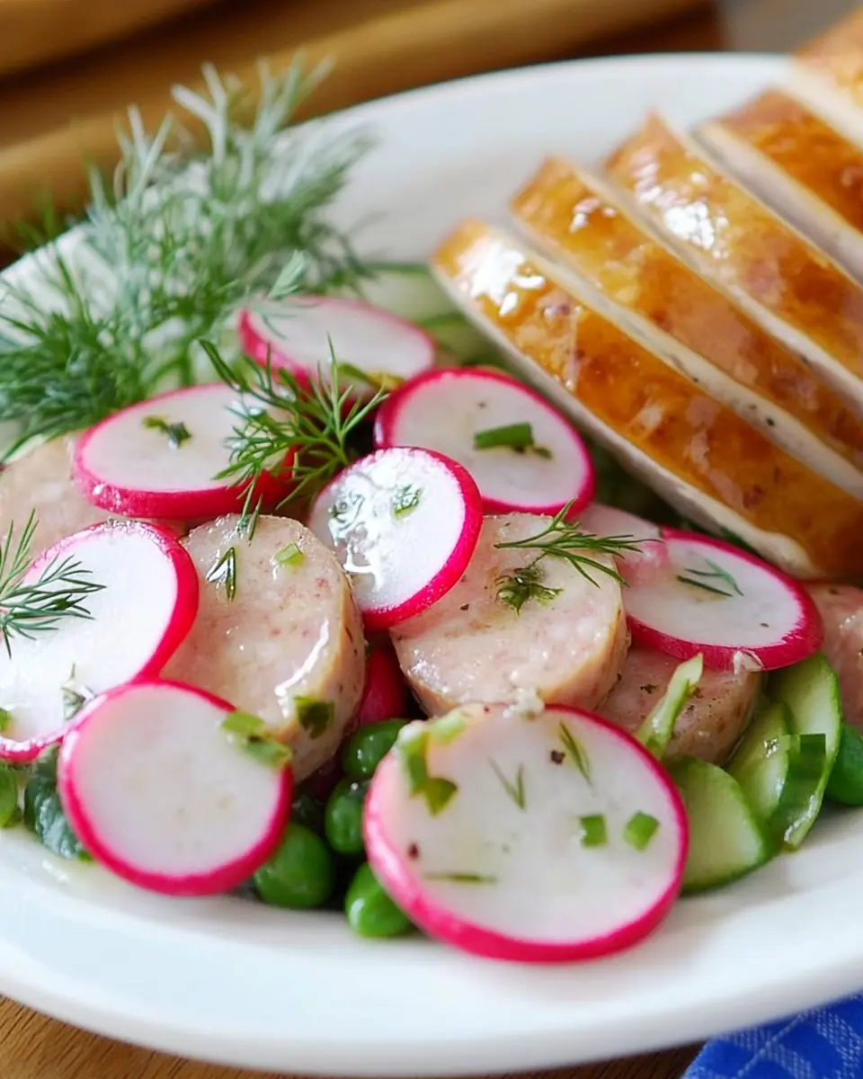 Weißwurst Salat mit Radieschen: A Refreshing Twist on Tradition
