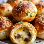  Knoblauch-Parmesan-Cheeseburger-Bomben First Image First Image