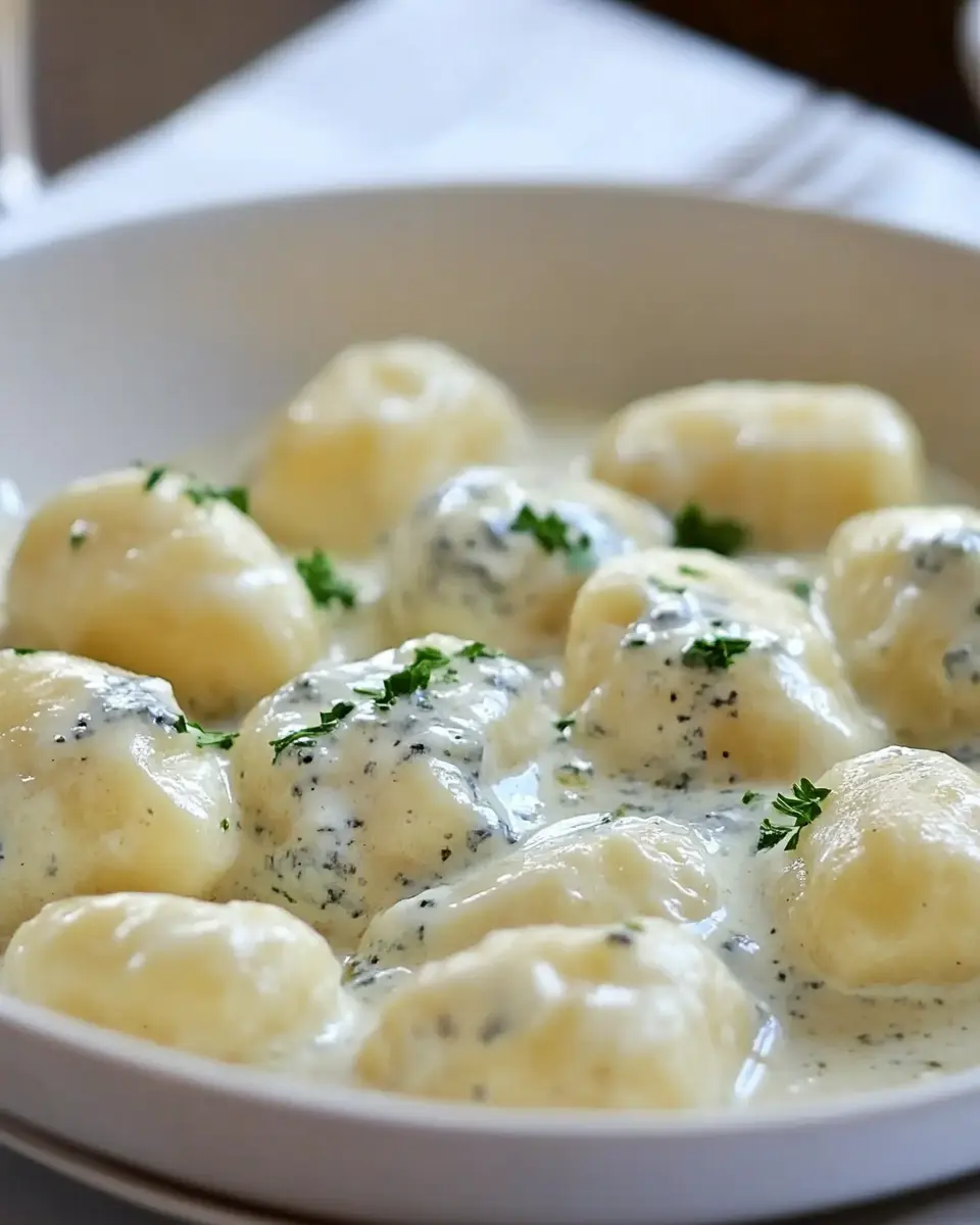 Gnocchi mit Gorgonzola