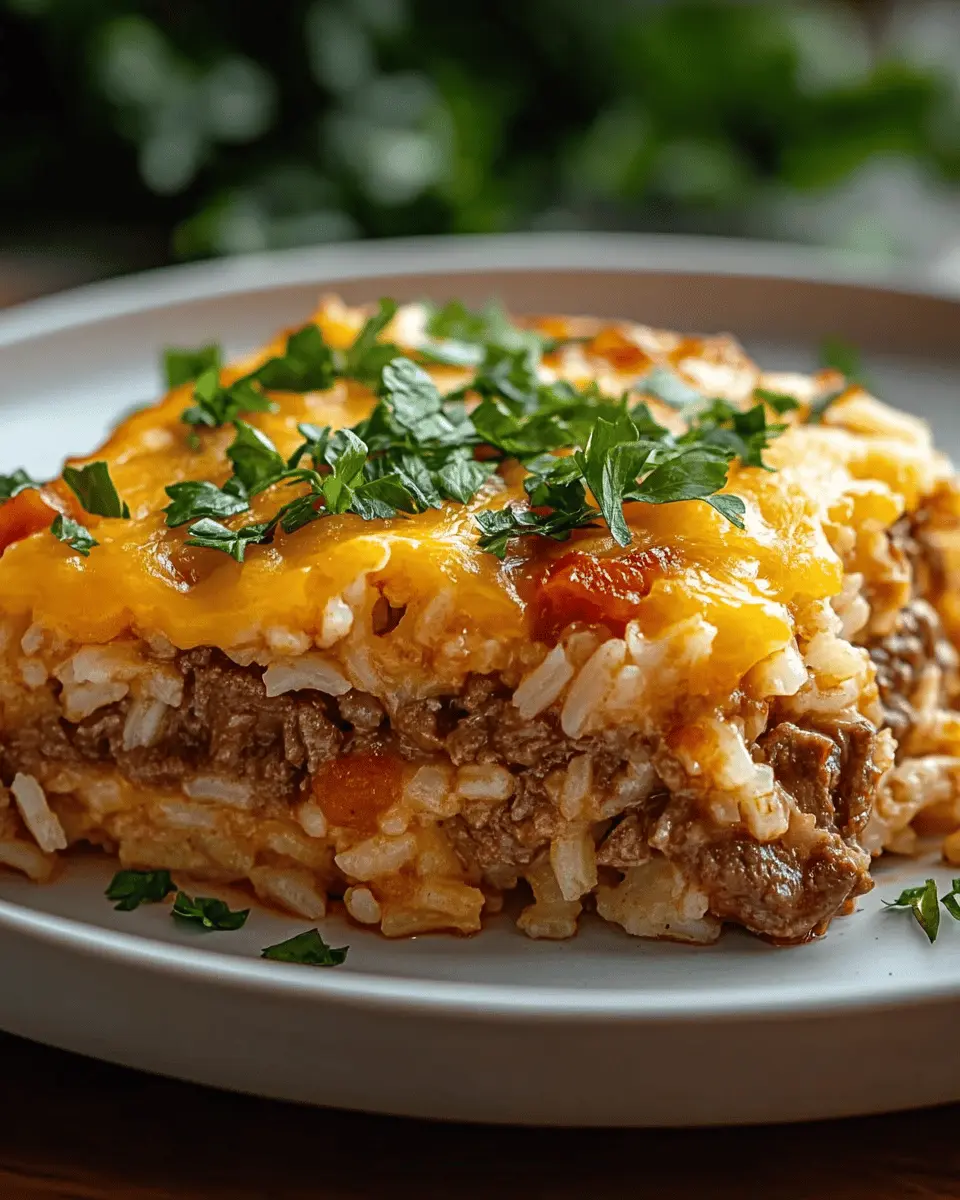 Rinderhackfleisch Reisauflauf: Das einfache Rezept für Genuss