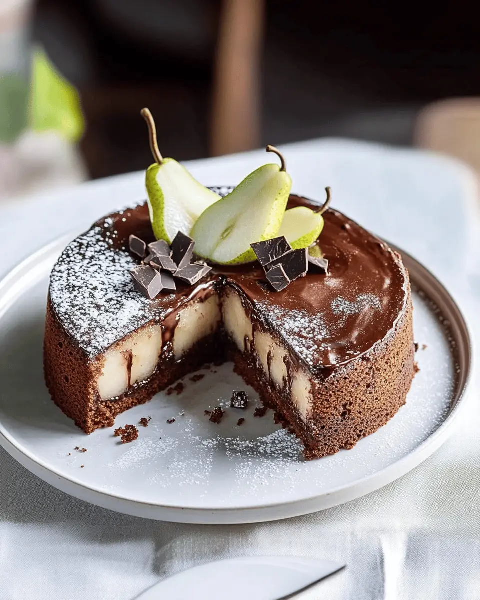 Birnen Schoko Kuchen: Irresistibly Decadent Delight to Savor 5