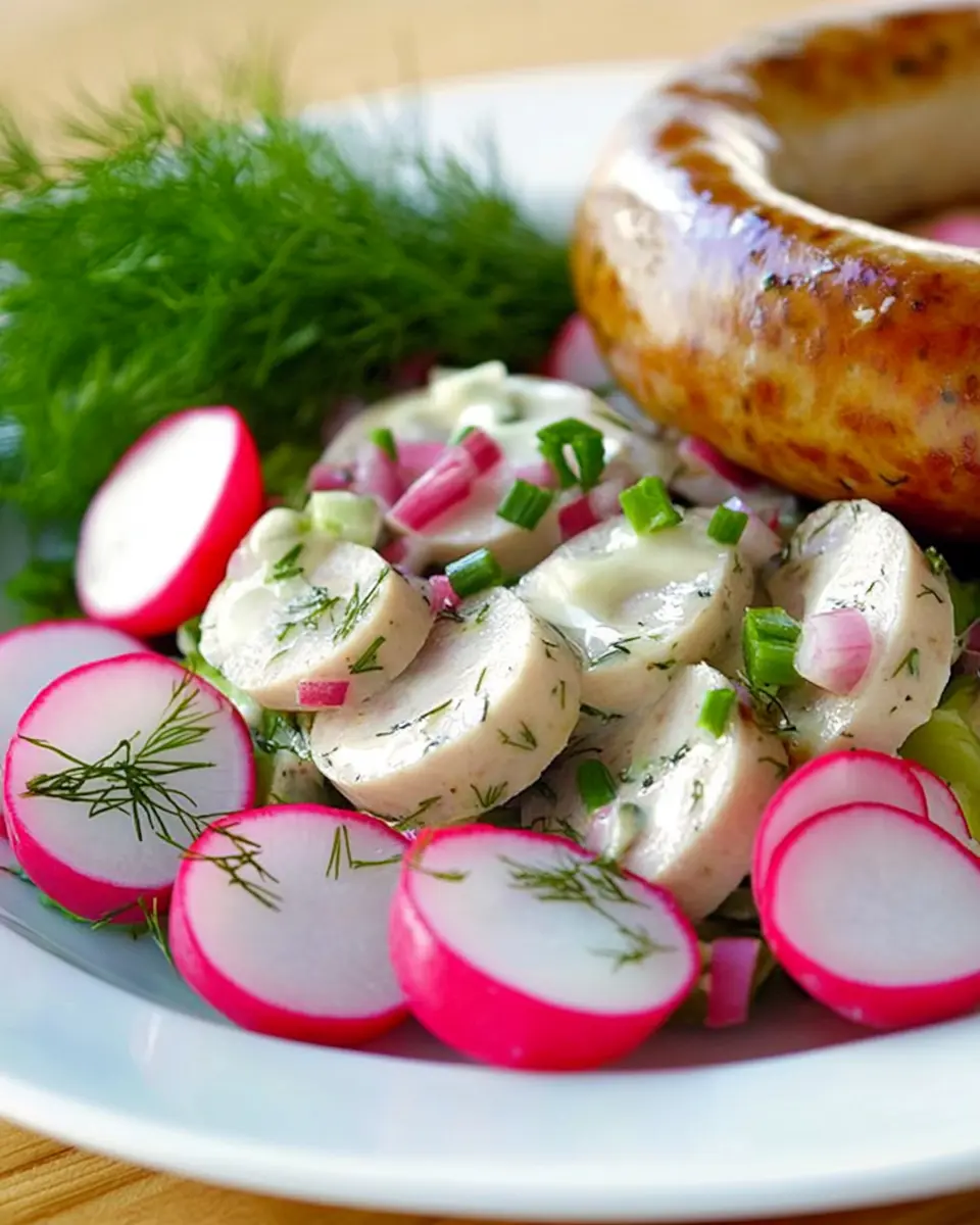 Weißwurst Salat mit Radieschen: A Refreshing Twist on Tradition