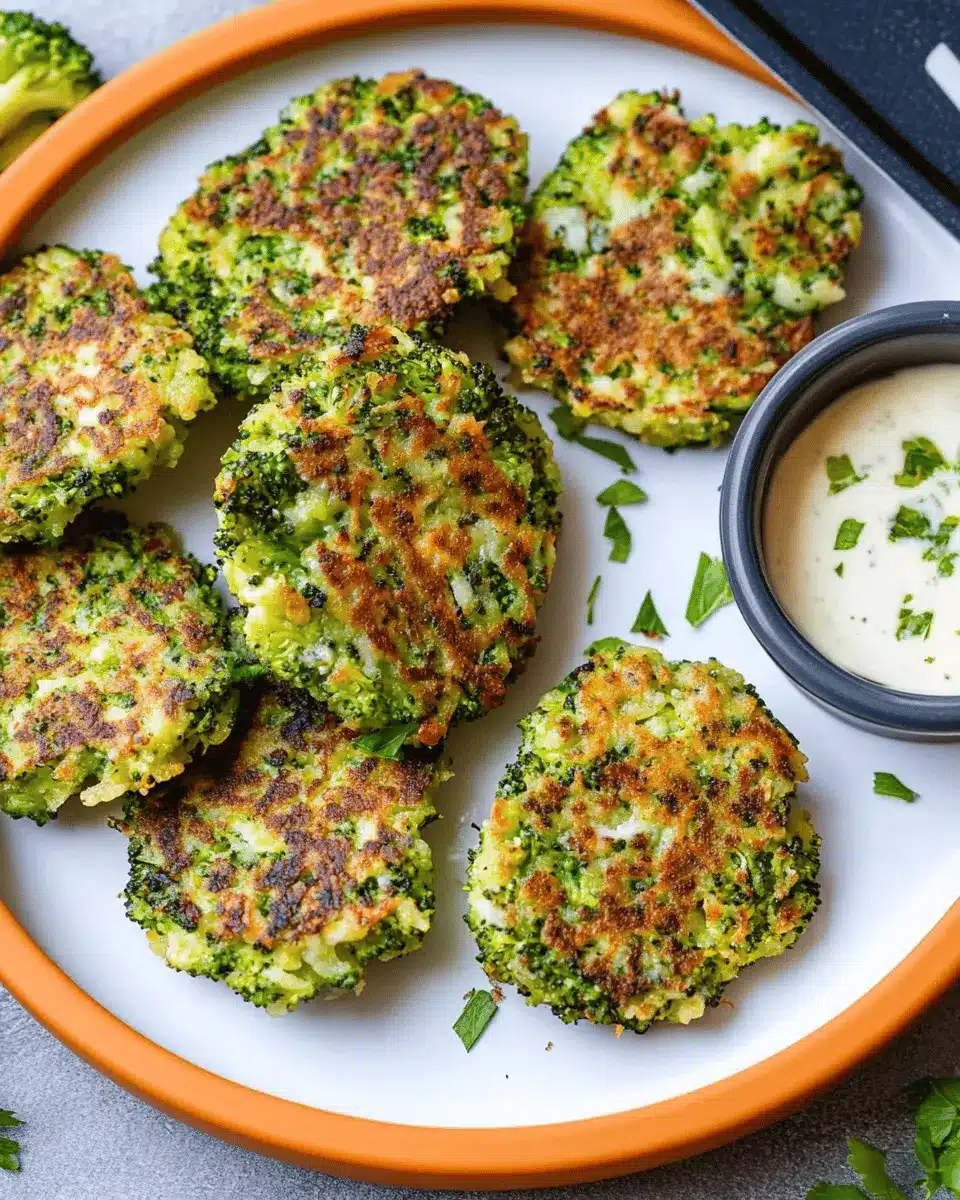 Brokkoli-Taler mit Parmesan: Ein gesunder Snack, der begeistert