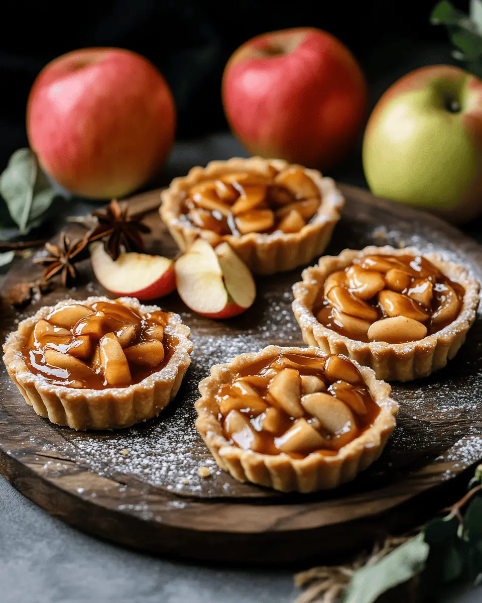 Tartelettes mit karamellisierten Äpfeln: Irresistibly Sweet Treats