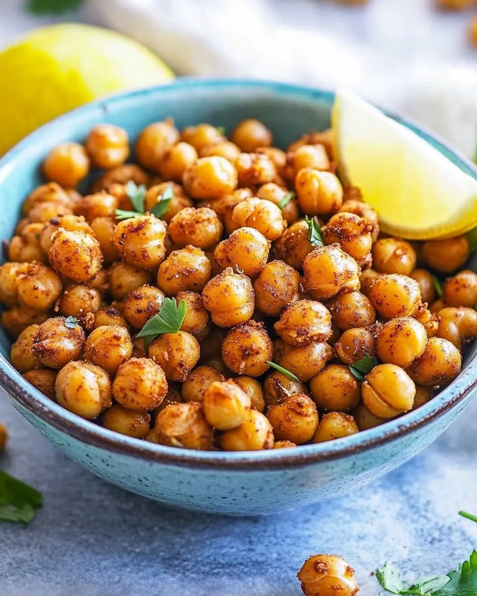 Geröstete Kichererbsen: Irresistibly Crunchy Snack Bliss