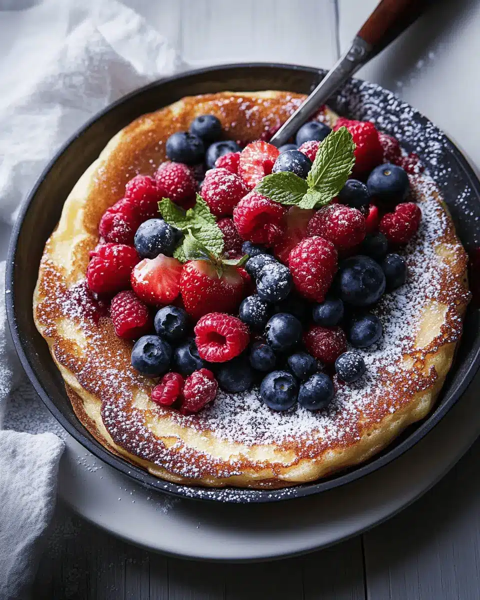 Sommerlicher Beeren Dutch Baby Rezept: Effortlessly Sweet Delight