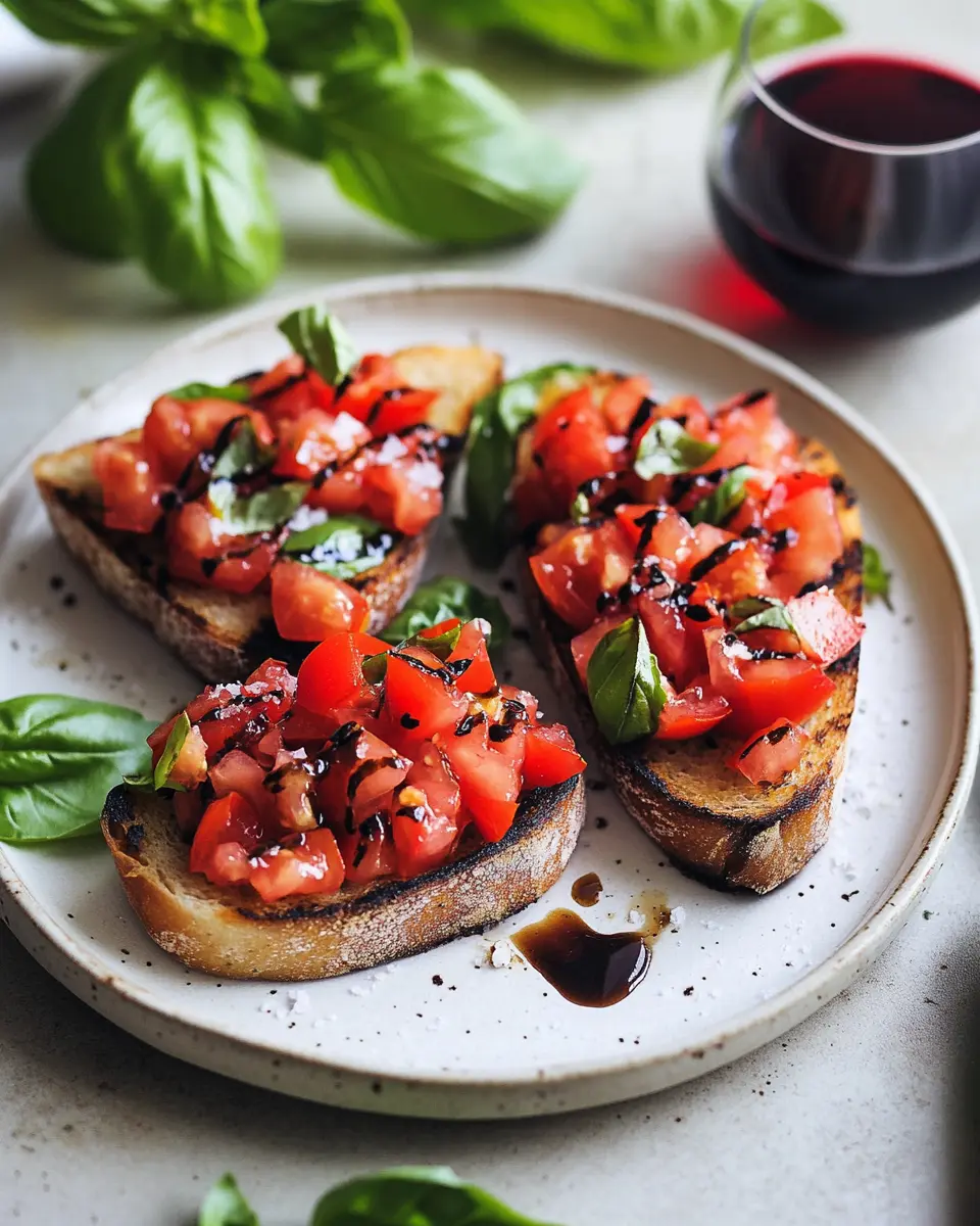 Unser tausendschönes klassisches Bruschetta Rezept: Einfach unwiderstehlich!
