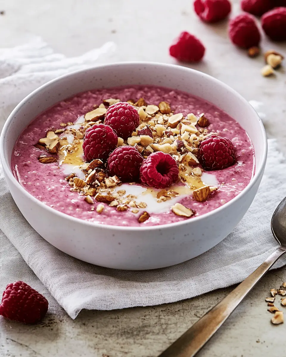 Himbeer-Porridge: Indulgent Mornings Made Effortlessly Delicious