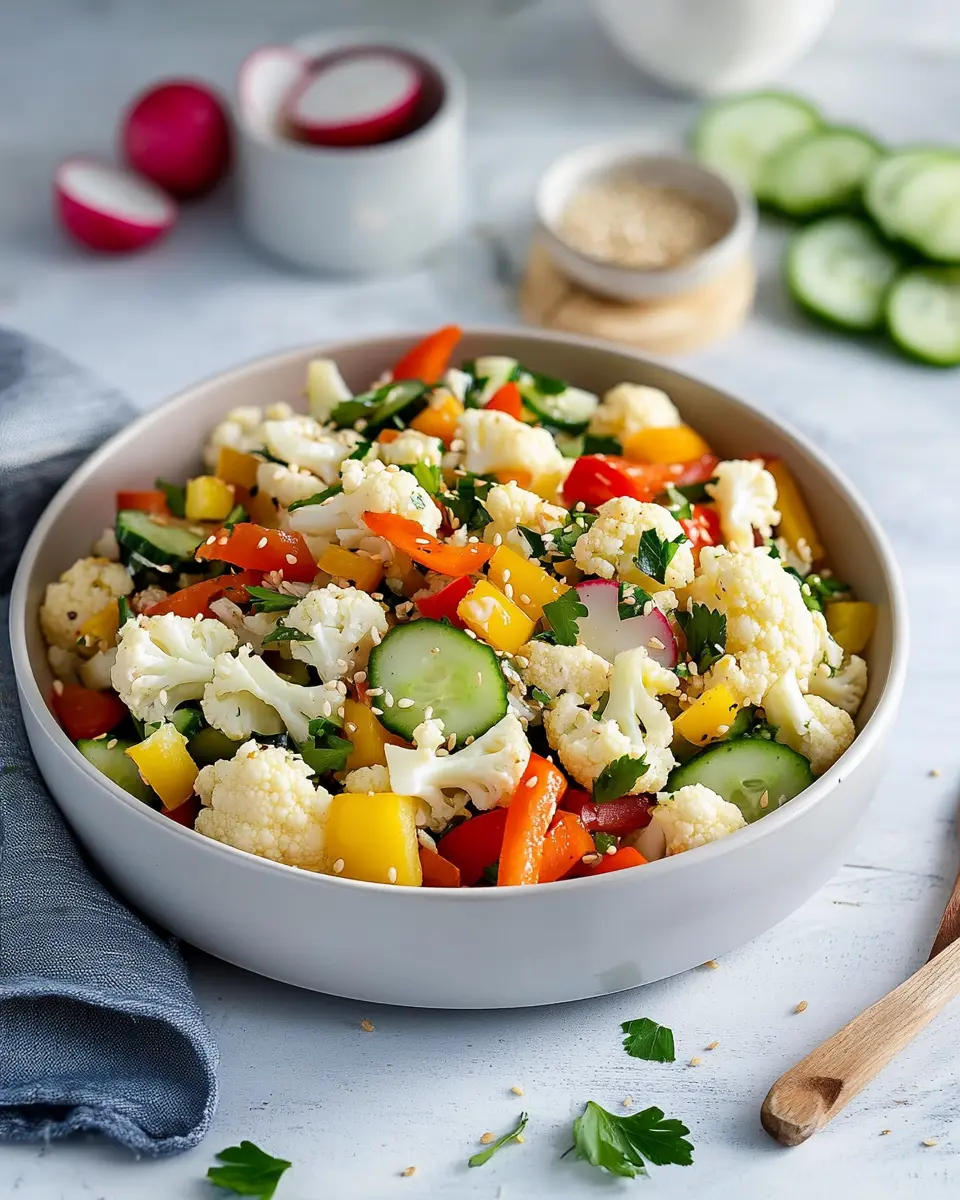 Darum solltest du Blumenkohlsalat roh essen: Frischer Genuss!
