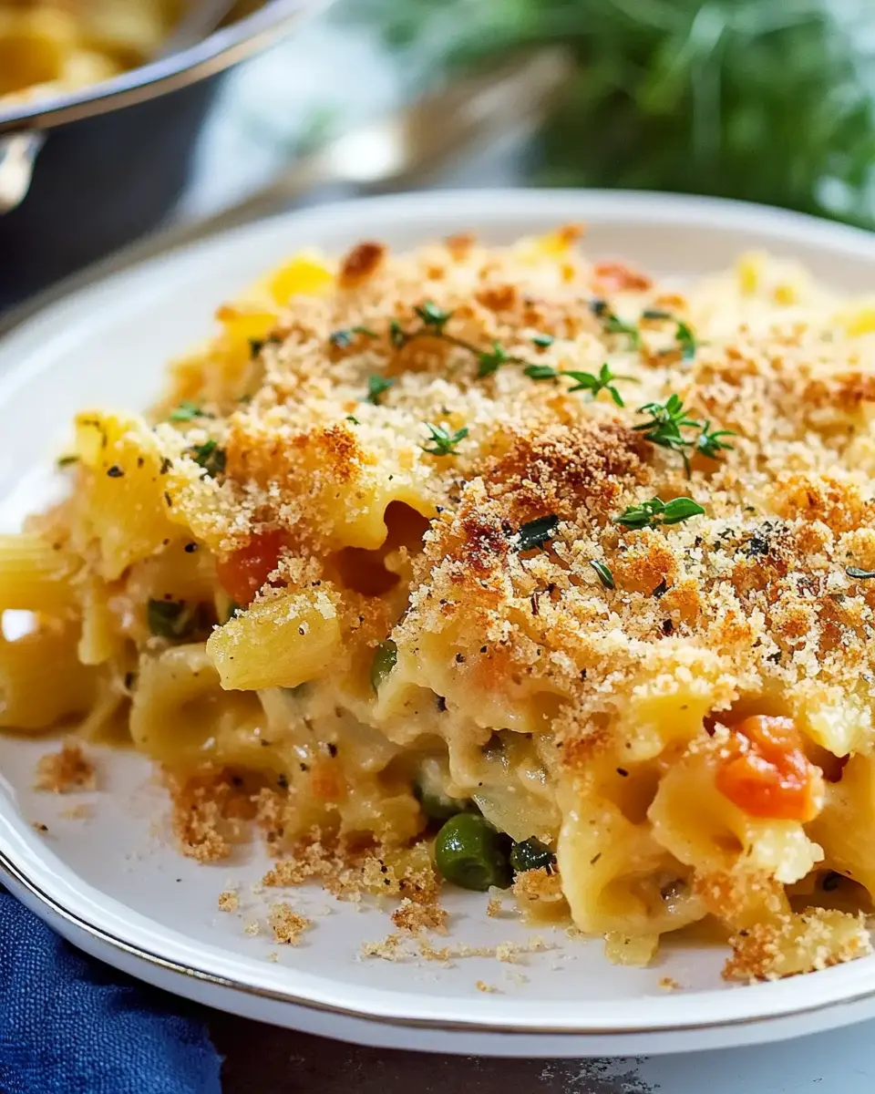 Nudelauflauf mit Mamas heiliger Bröselkruste: Irresistibly Cozy!