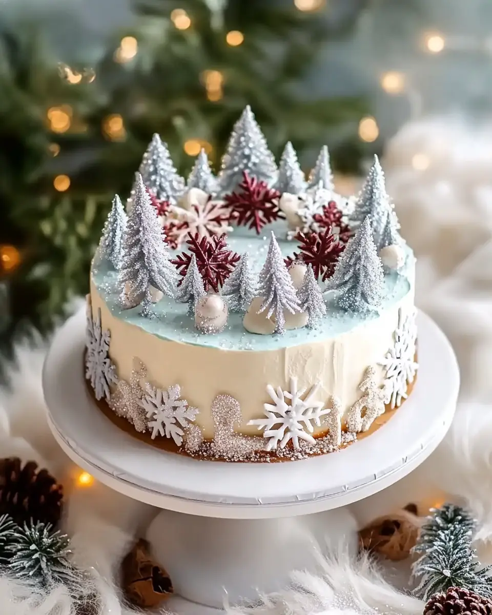 Winterwunderland Torte: Indulge in a Cozy Slice of Bliss