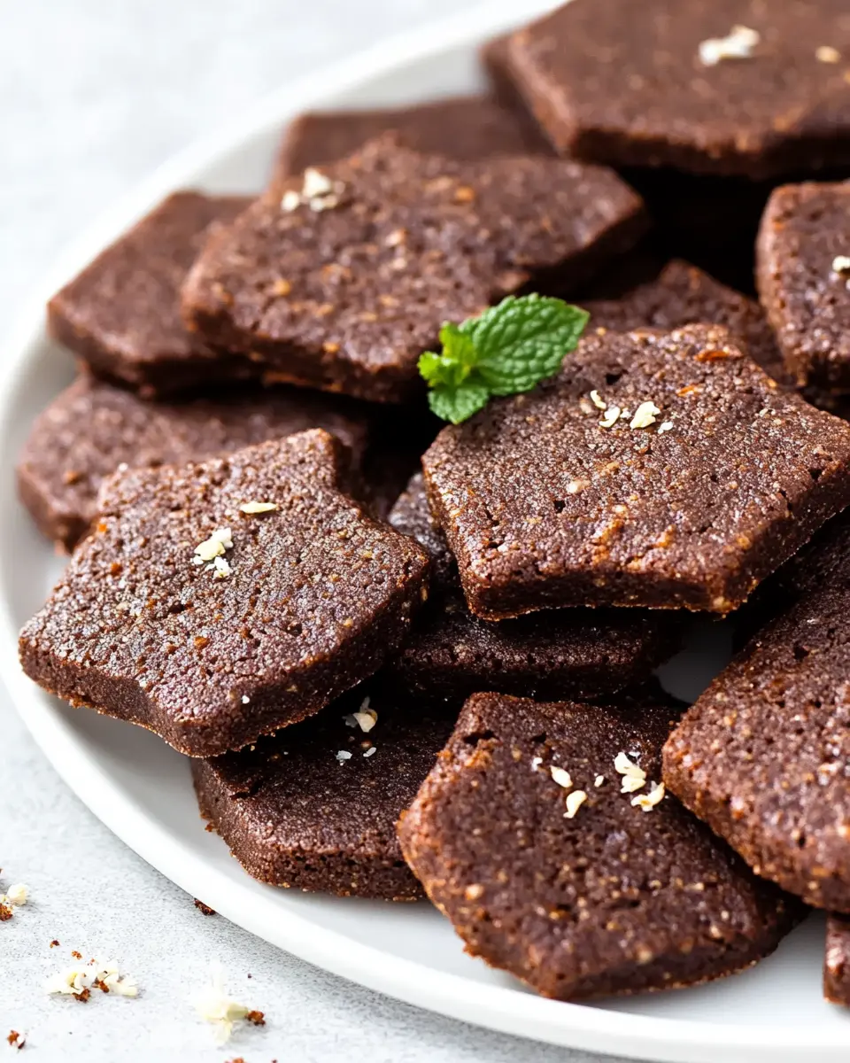 Vegane Schoko-Ausstechplätzchen: Irresistibly Decadent Treats