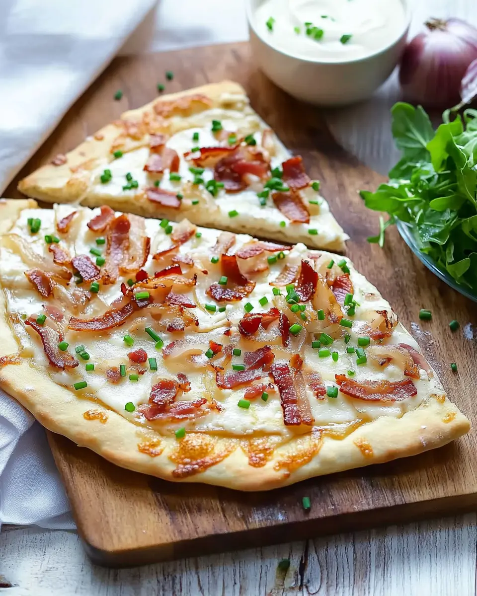Flammkuchen – Rezept nach Elsässer Art First Image First Image
