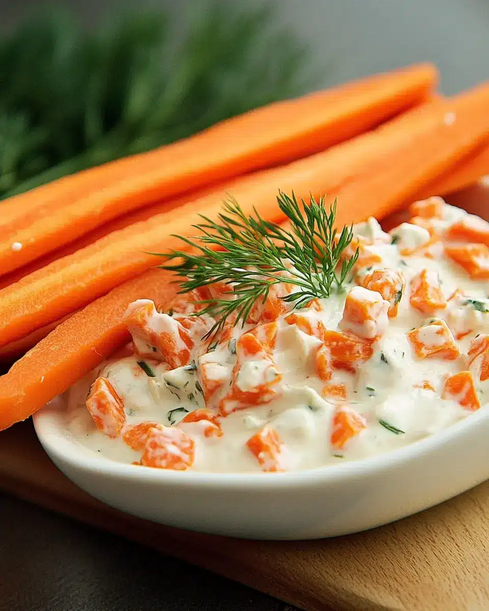 Karottensticks mit Joghurt-Dip: The Best Crunchy Snack!