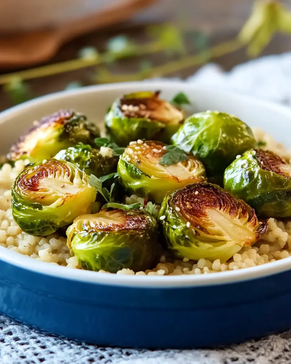 Rosenkohl auf Hirsebett: The Best Comfort Food Delight!
