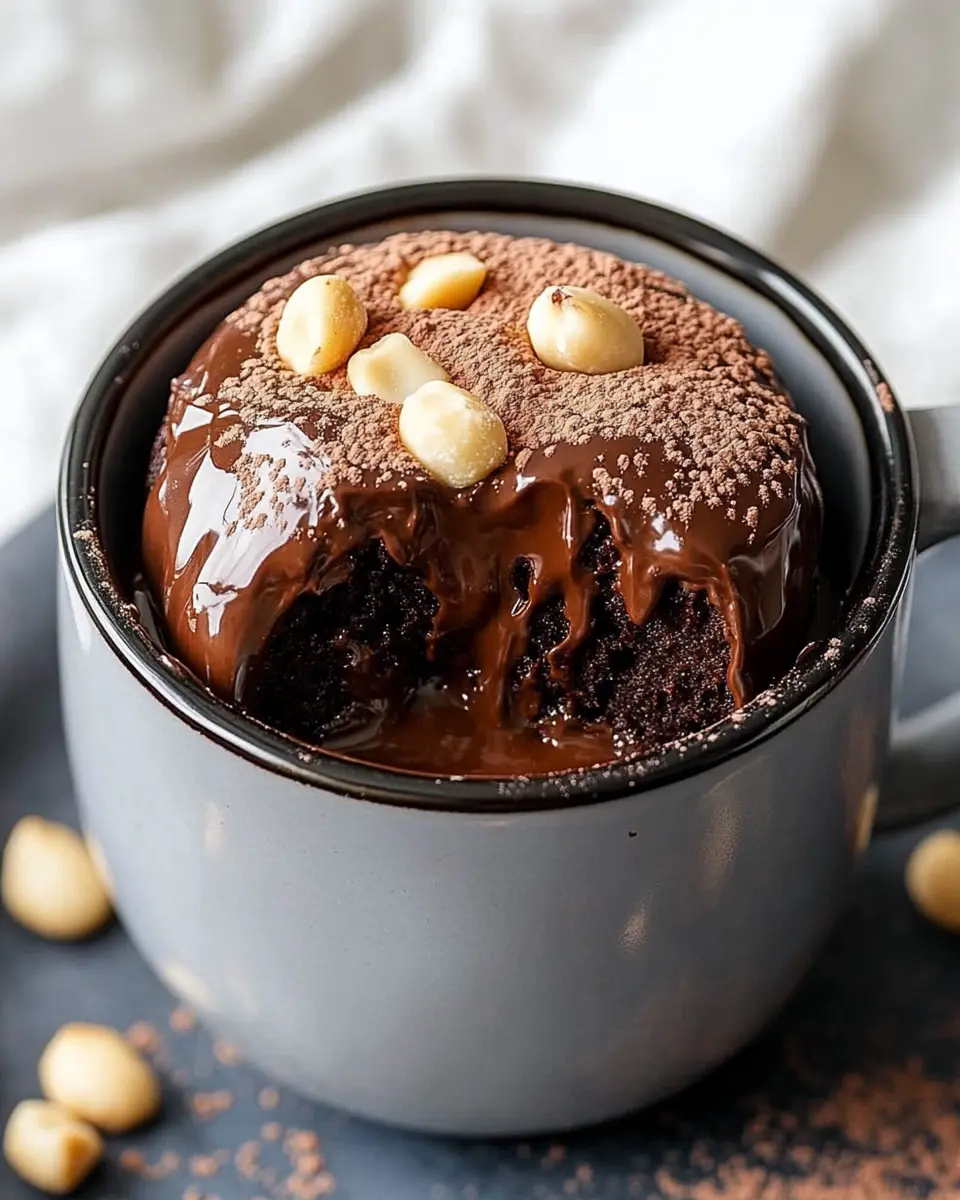 Keto Nutella Mug Cake: Your Indulgent, Guilt-Free Treat!