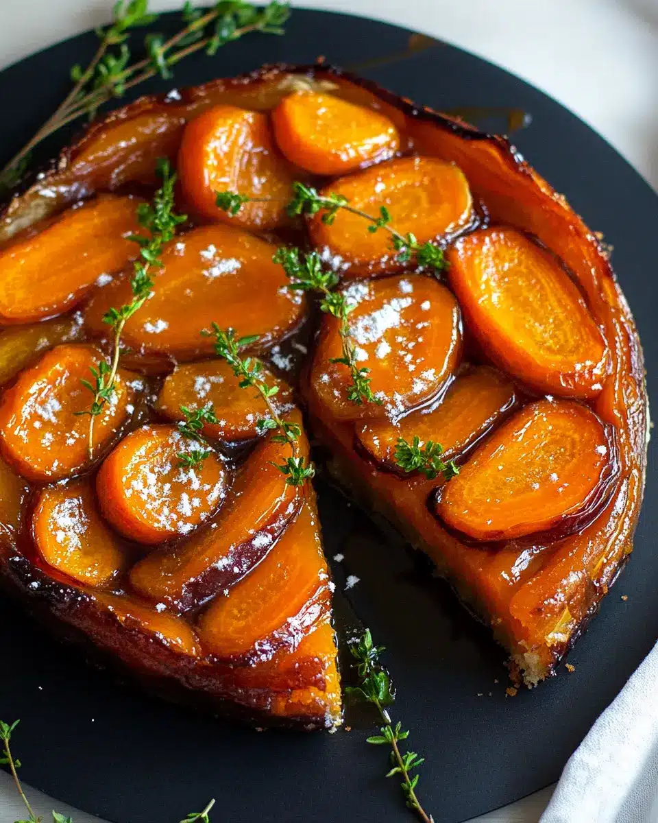 Tarte Tatin mit Möhren First Image First Image