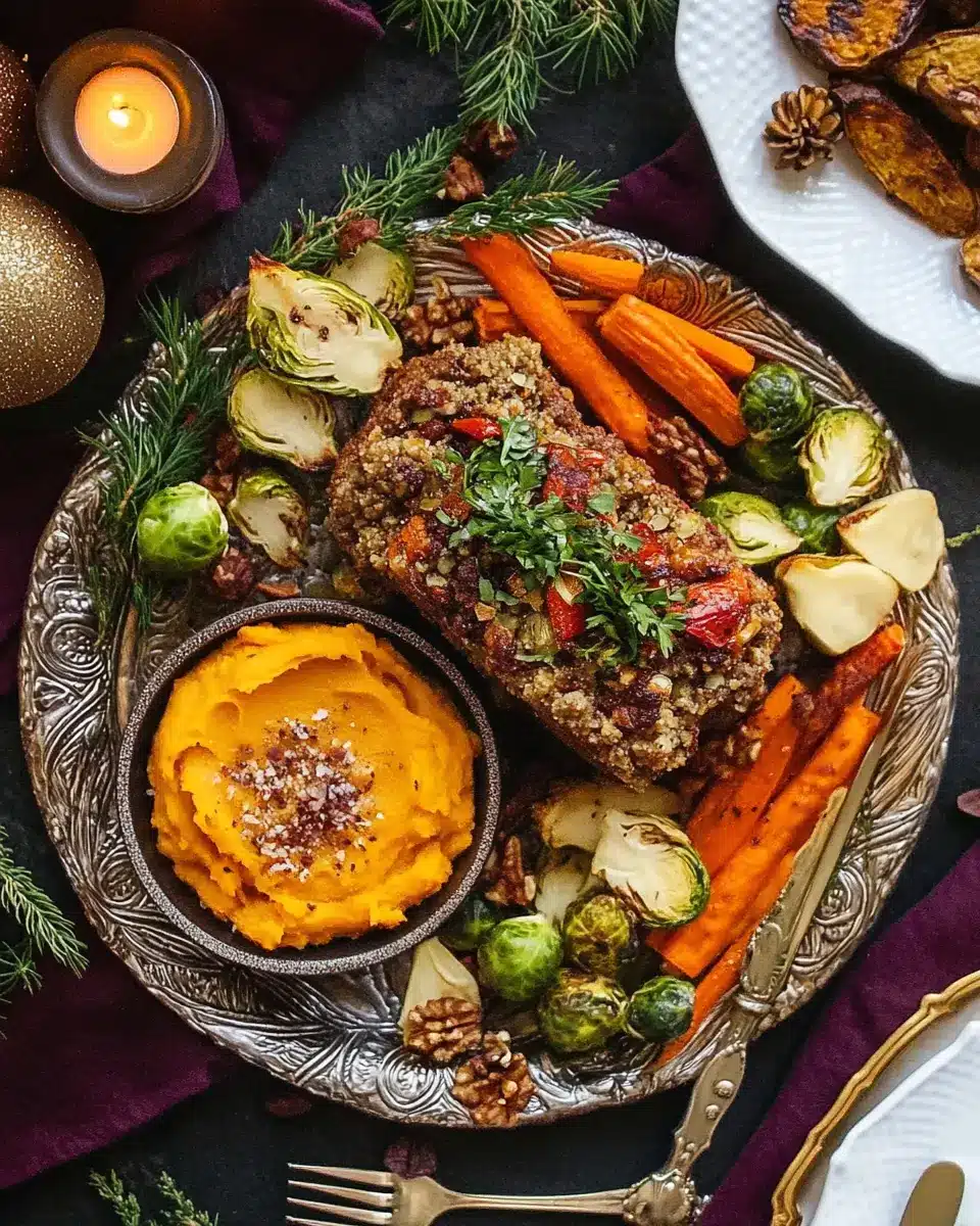 Vegetarisches Weihnachtsmenü