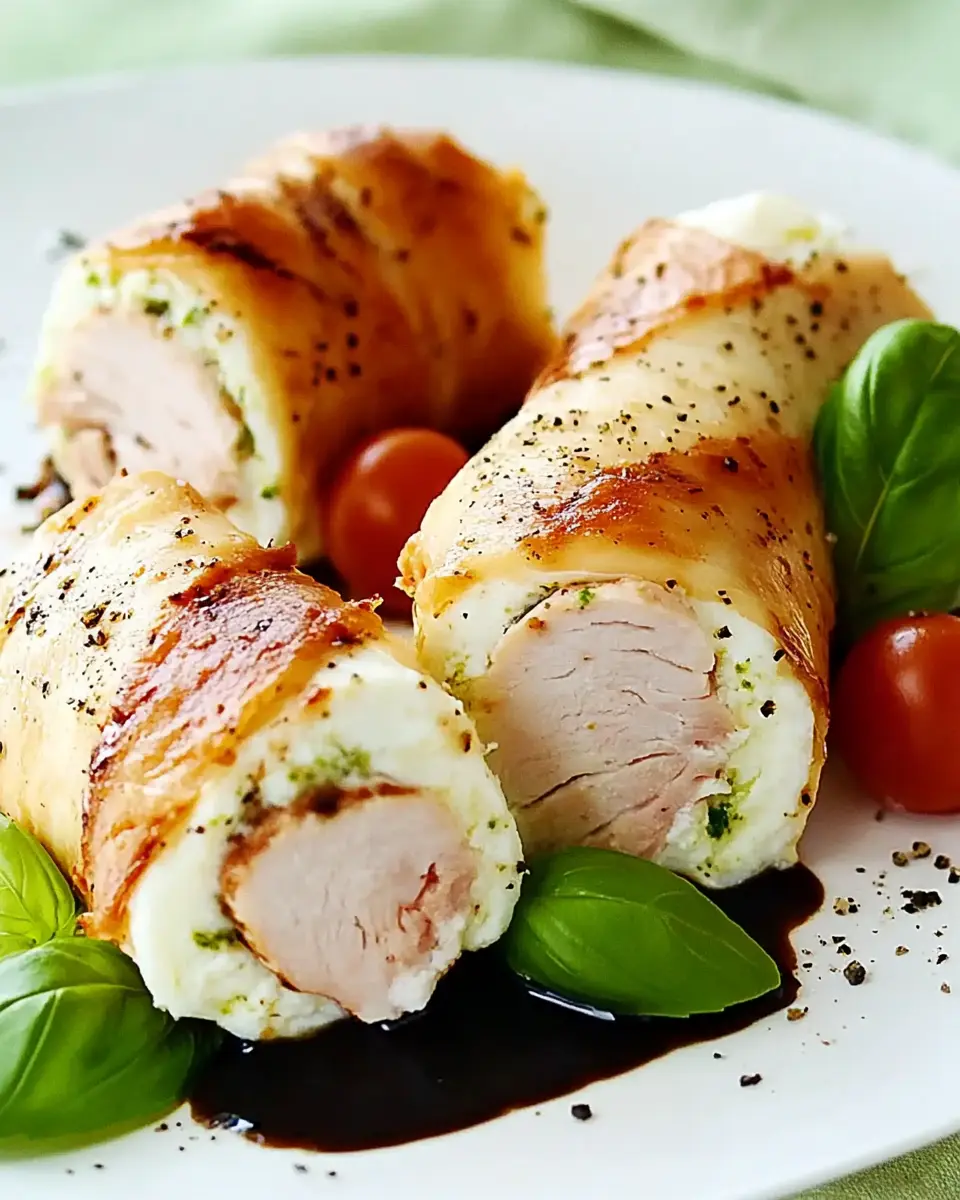 Mozzarella Puten Röllchen: Irresistibly Creamy Delight