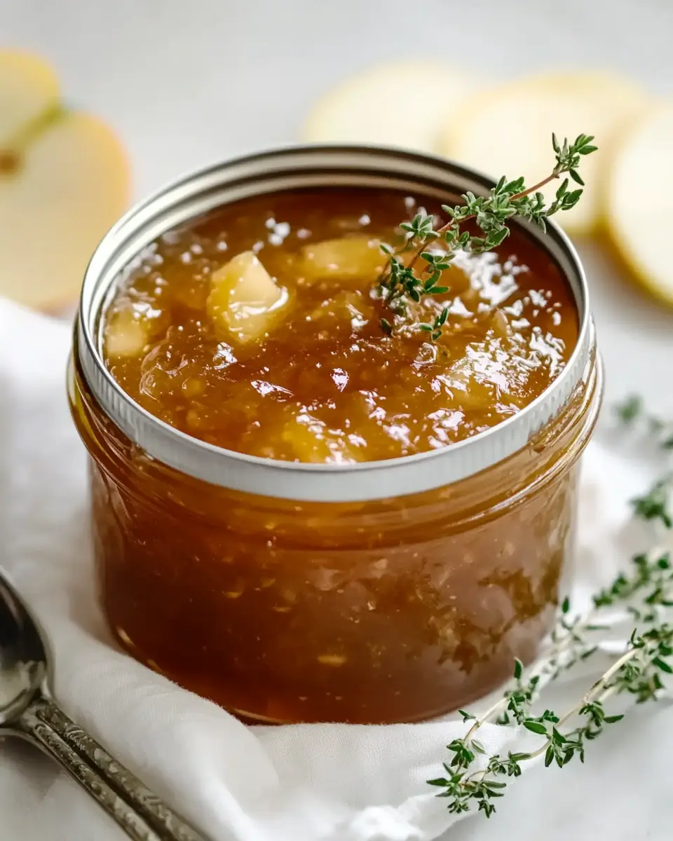 Apfel-Thymian-Marmelade Rezept First Image First Image