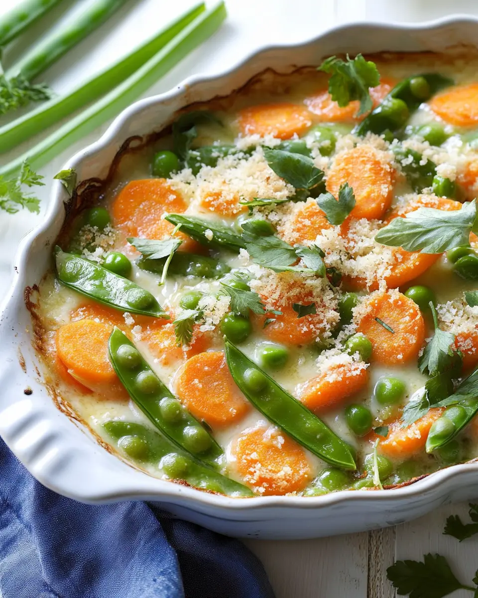 Zuckerschoten-Möhren-Auflauf: A Cozy, Comforting Delight
