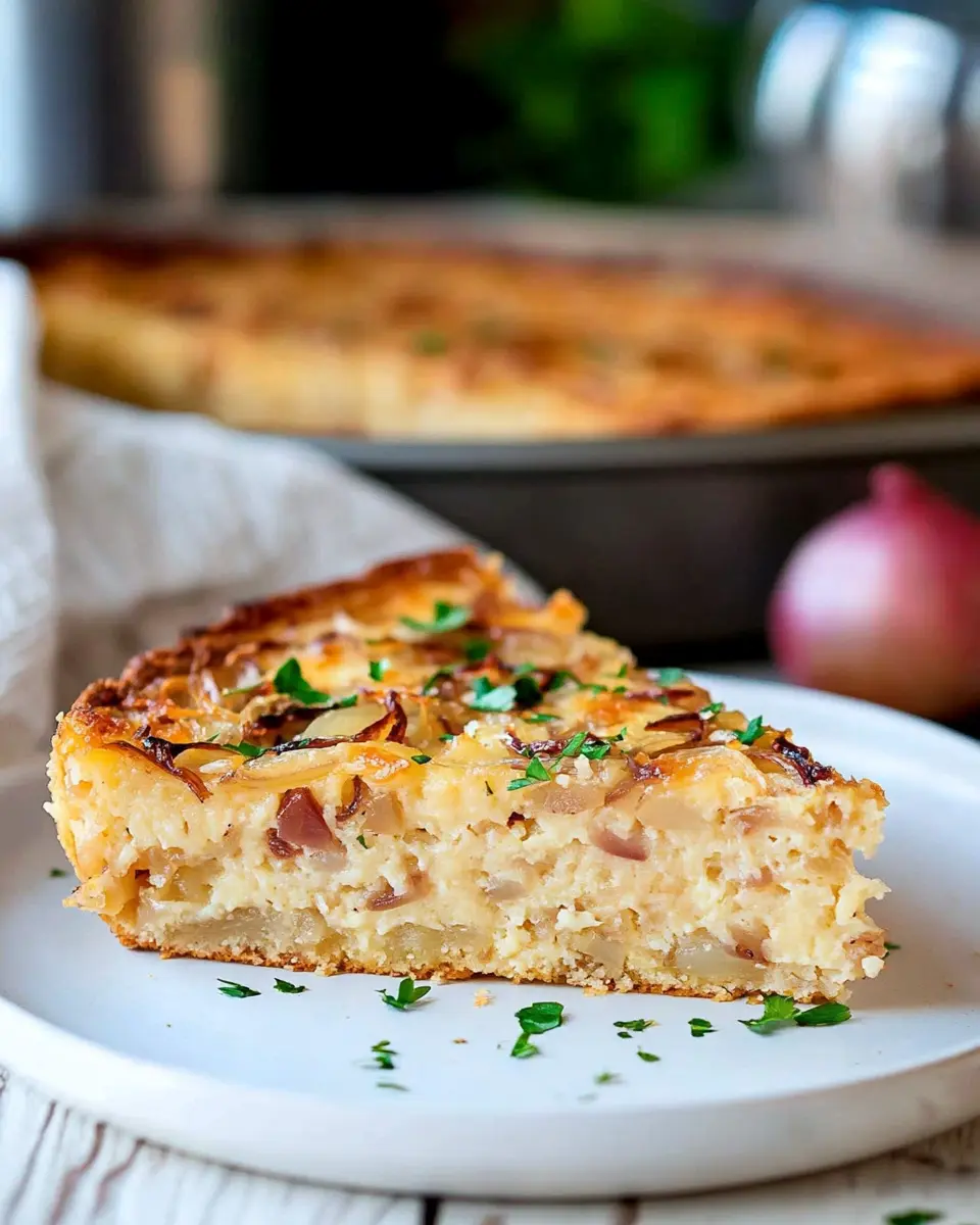 Saftiger Zwiebelkuchen vom Blech: The Best Comfort Dish Ever!