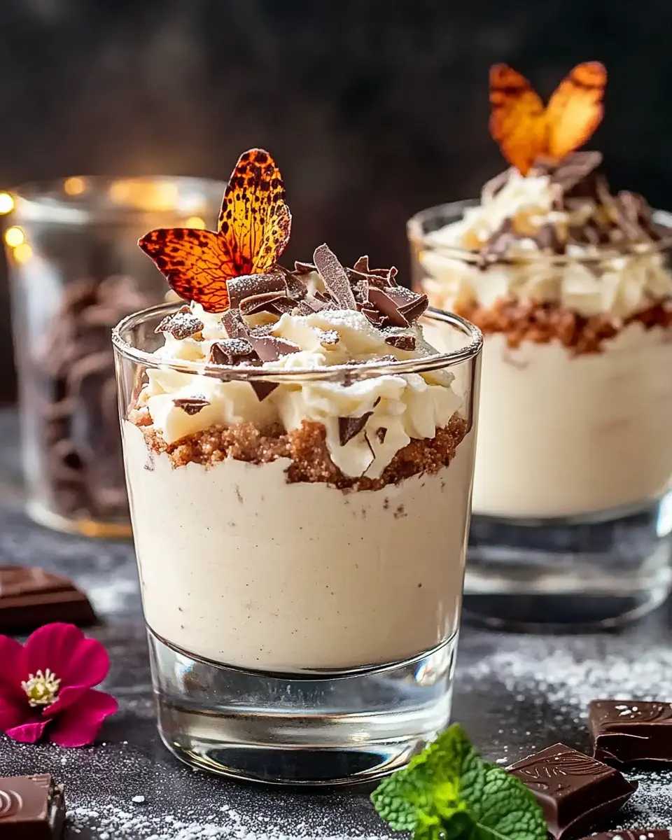 Elisenlebkuchen-Mousse mit weißer Schoki: Indulgent Bliss!
