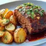 Orientalischer Hackbraten mit Kartoffeln First Image First Image