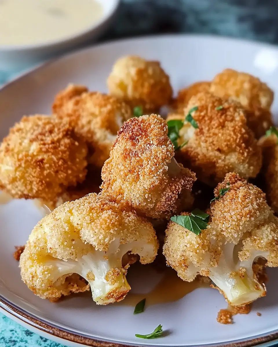 Panierter Knusper-Blumenkohl: The Best Airfryer Delight!