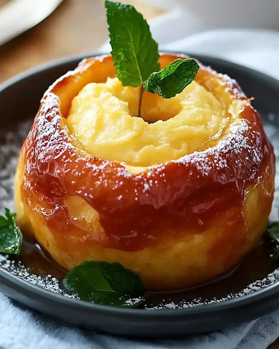 Cheesecake im Bratapfel: Irresistibly Cozy Fall Delight