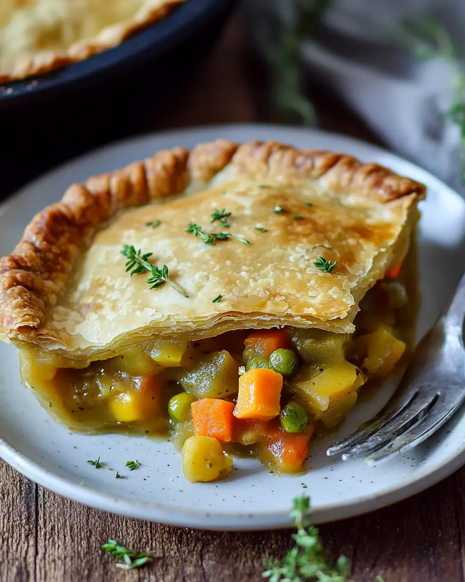 Veganer Pot Pie: Herzhafter Gemüsekuchen You'll Crave!