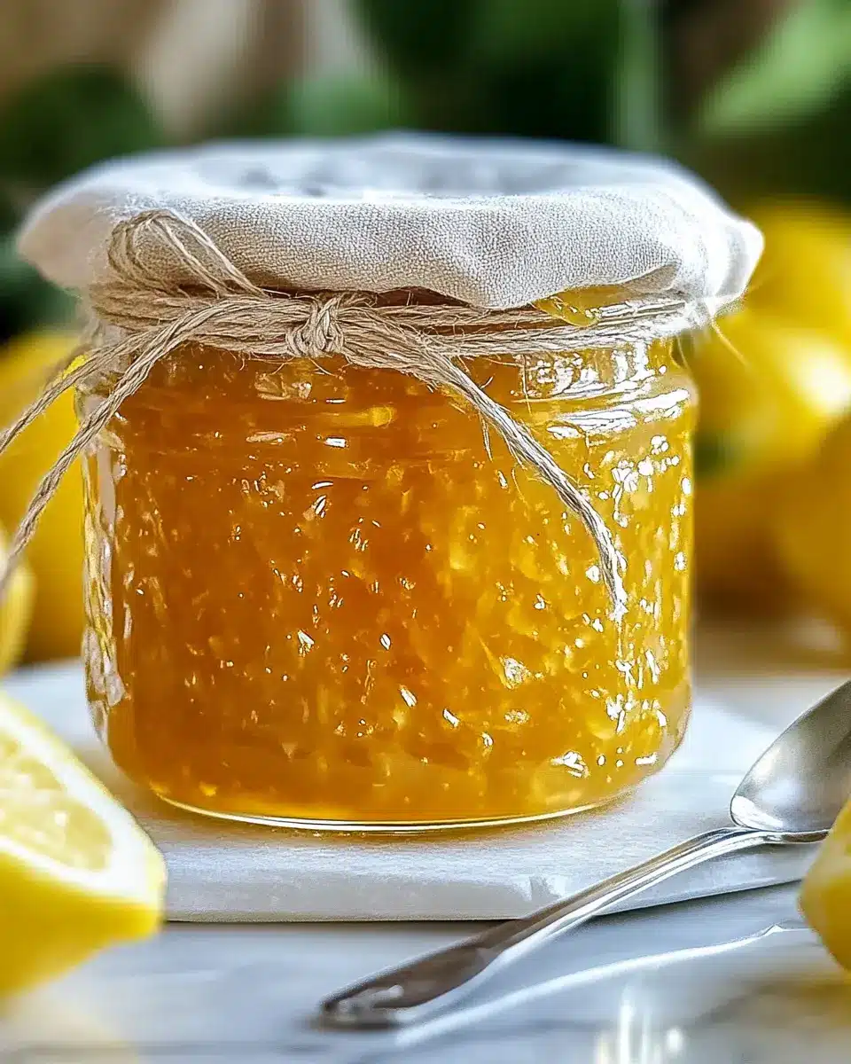Italienische Zitronenmarmelade: The Best Creamy Spread Ever